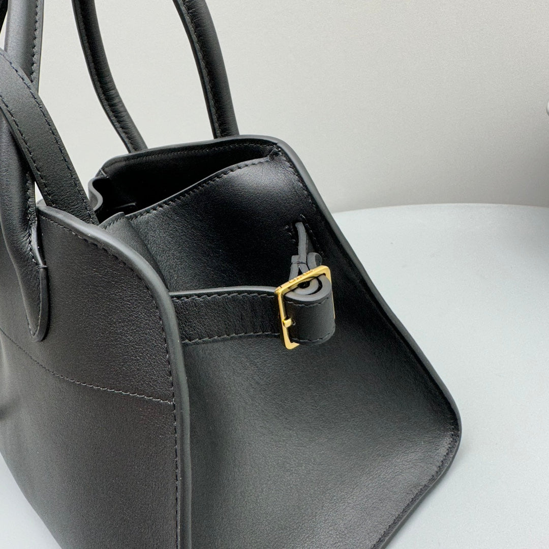 The Row Margaux 10 26cm Tote Bag In Smooth Calfskin
