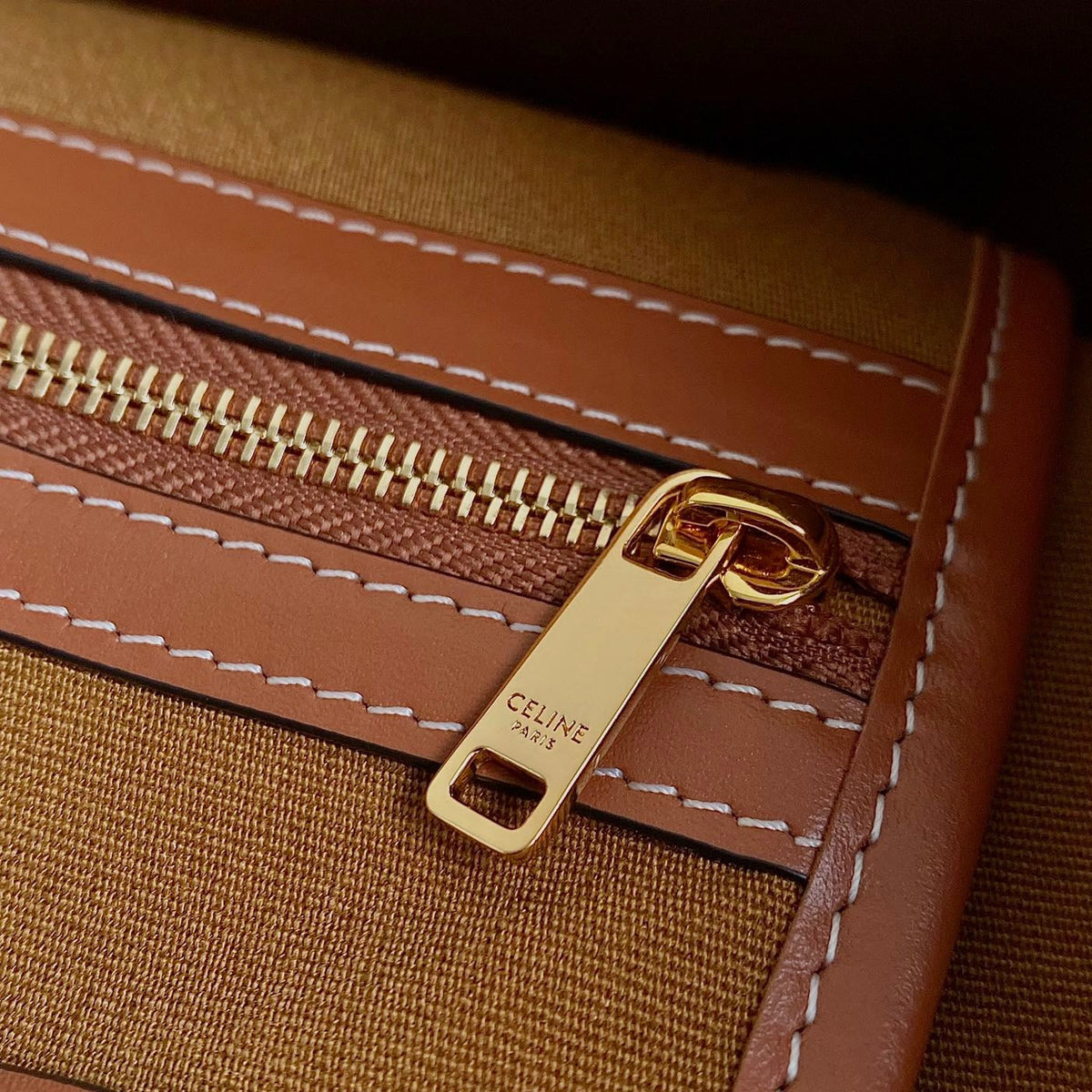 TRIOMPHE 26 TAN  CALFSKIN
