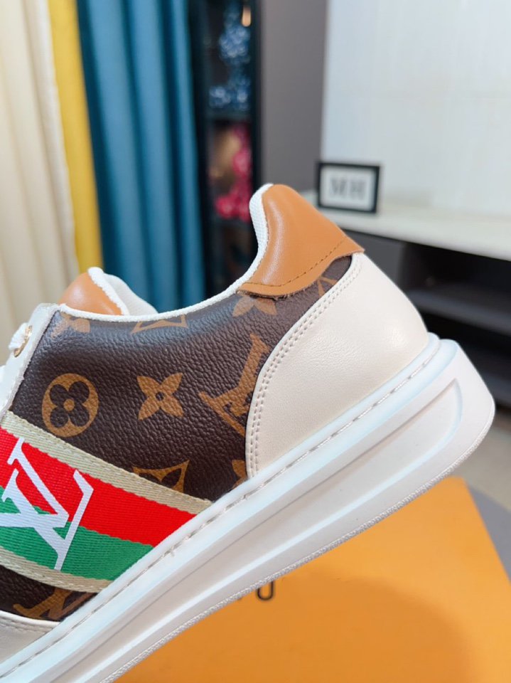 LV RIVOLI WHITE BROWN MONOGRAM
