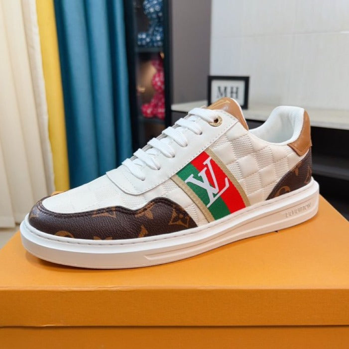 LV RIVOLI MONOGRAM WHITE BROWN