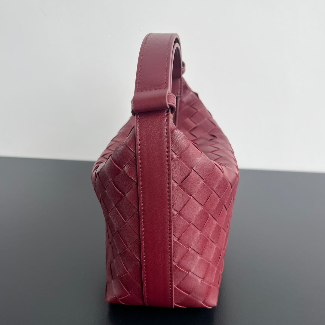 WALLACE 22 BAG DARK RED CALFSKIN