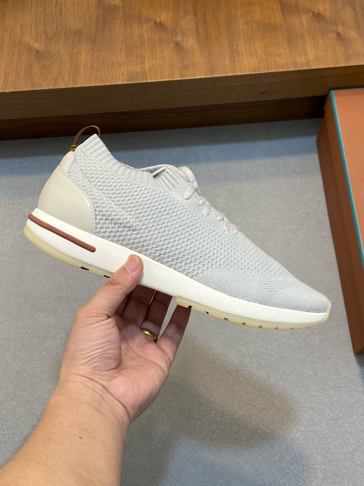 LP 360 FLEXY WALK SNEAKER LIGHT GRAY WOOL