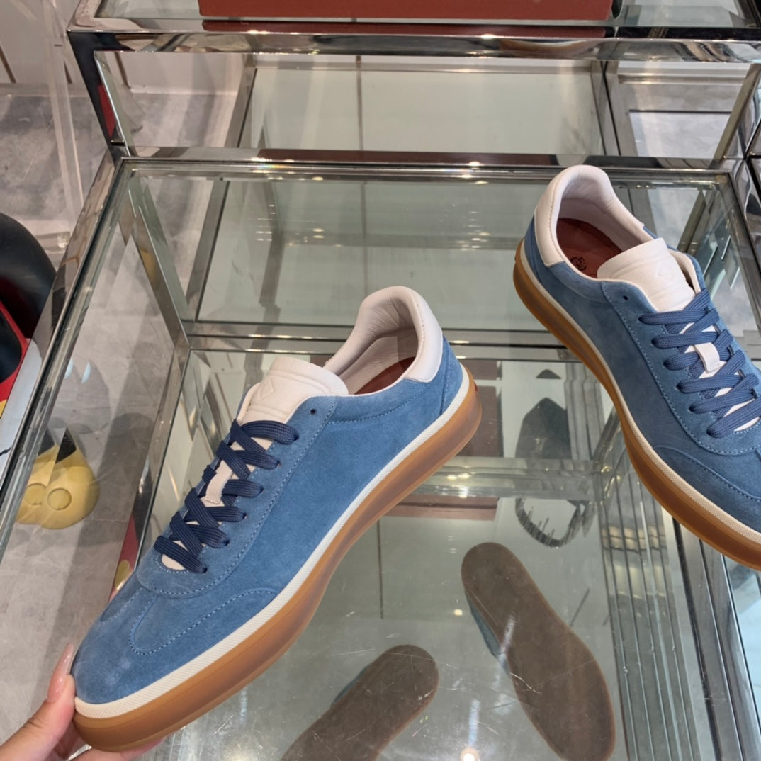 LP TENNIS WALK SNEAKERS AEGEAN SUEDE