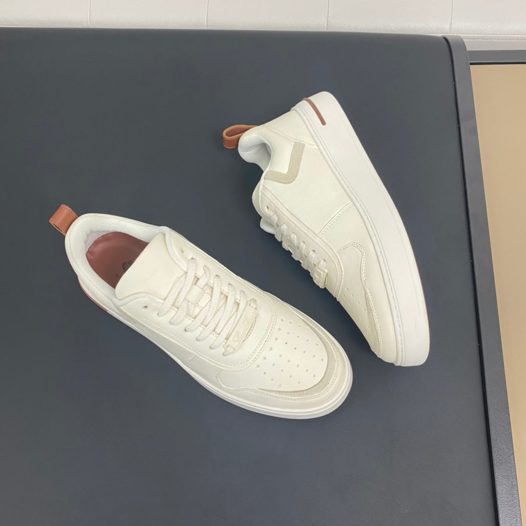 LP NEWPORT 2.0 WALK SNEAKERS WHITE CALFSKIN