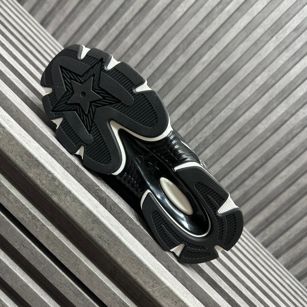 CD CHRONO SNEAKER BLACK CALFSKIN