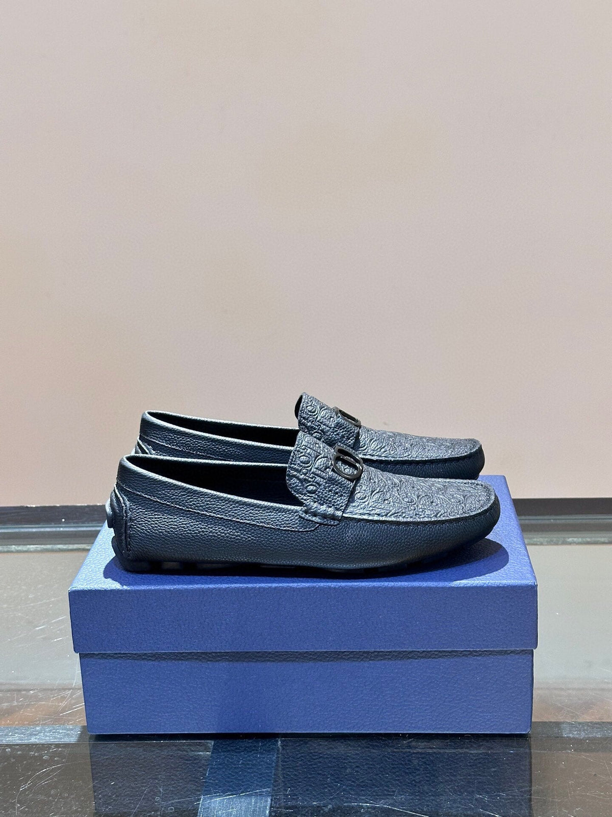 CD ODÉON LOAFER NAVY CALFSKIN
