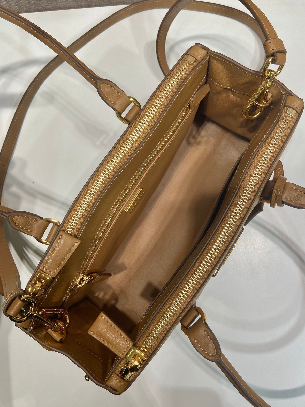 PRA New killer bag brown calfskin 326426