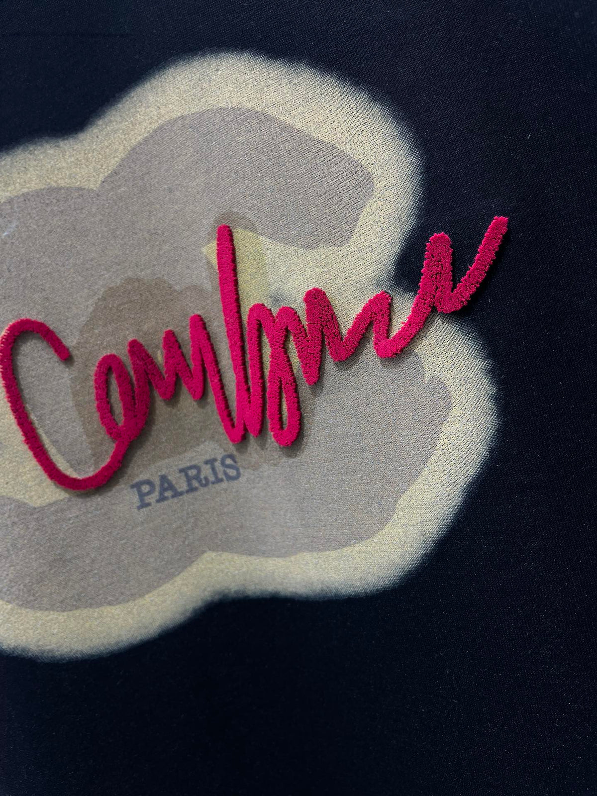 CC T-shirt In Black Cotton