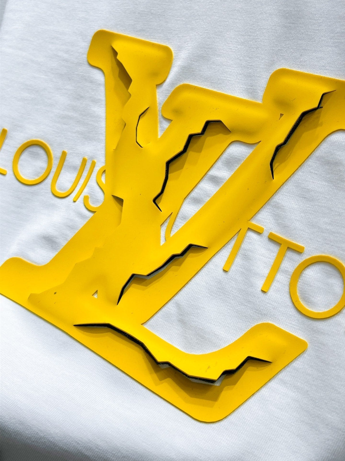 LV T-SHIRT IN WHITE COTTON 238819