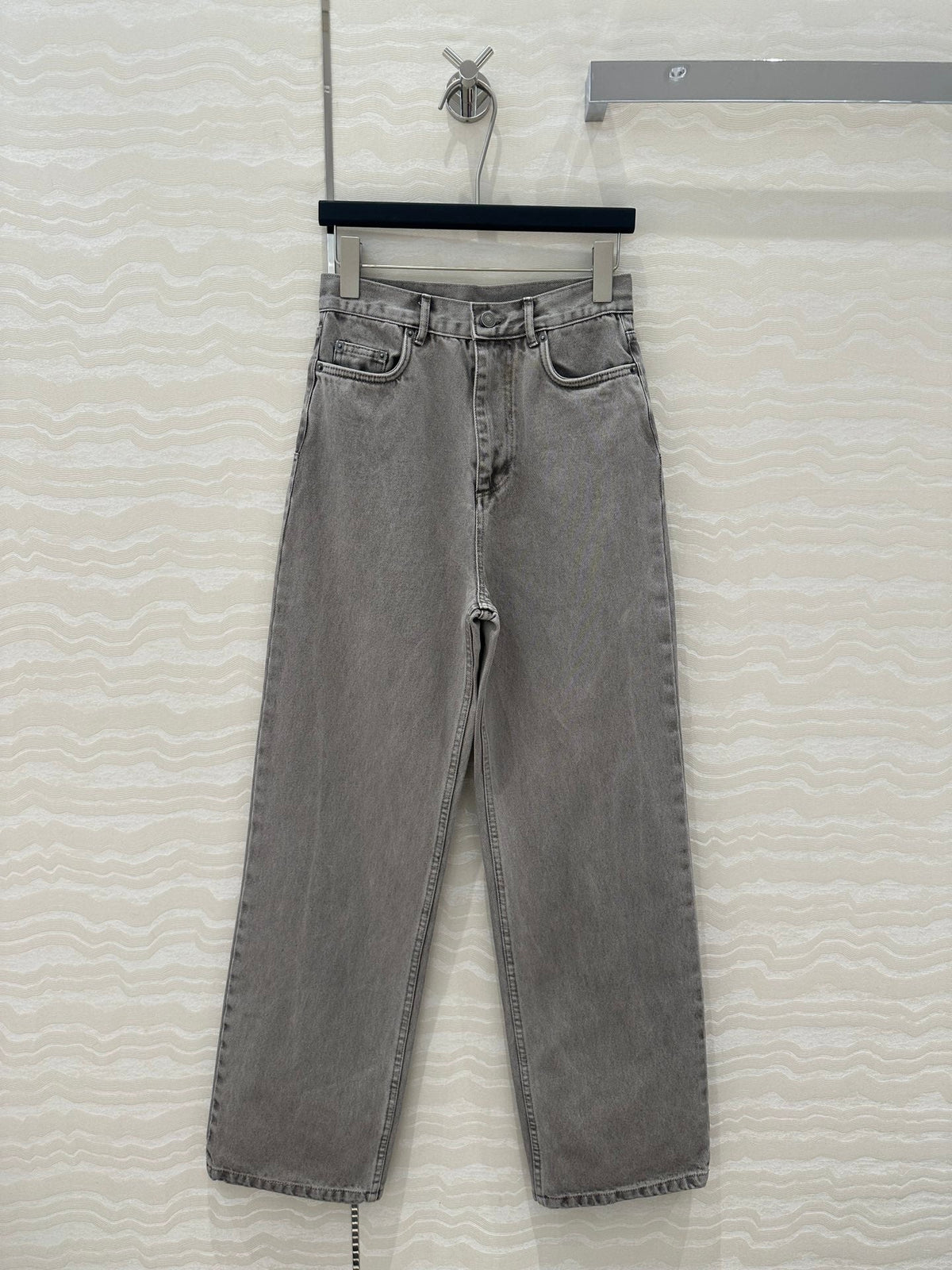CD Straight Jeans Gray cotton