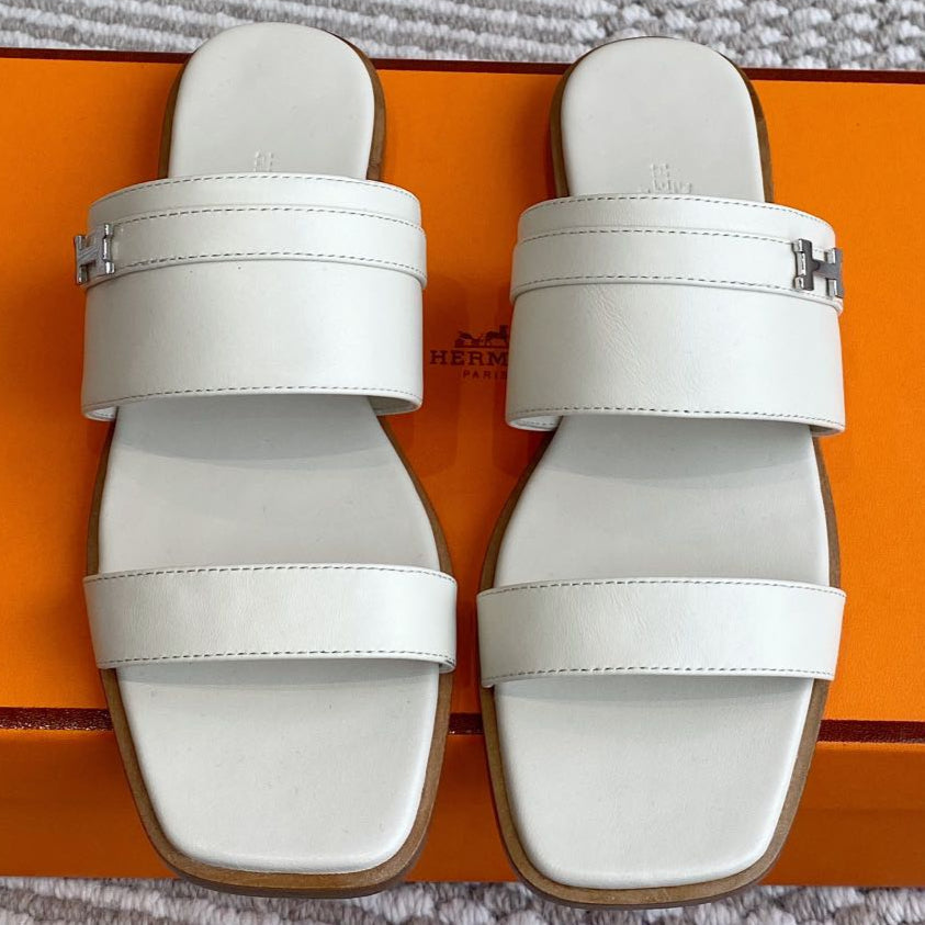 HM Joao Sandal White Calfskin 291463
