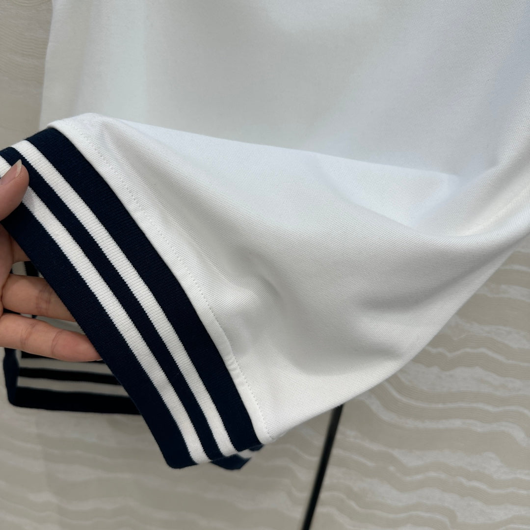 Celine Sports Vest Top White Cotton