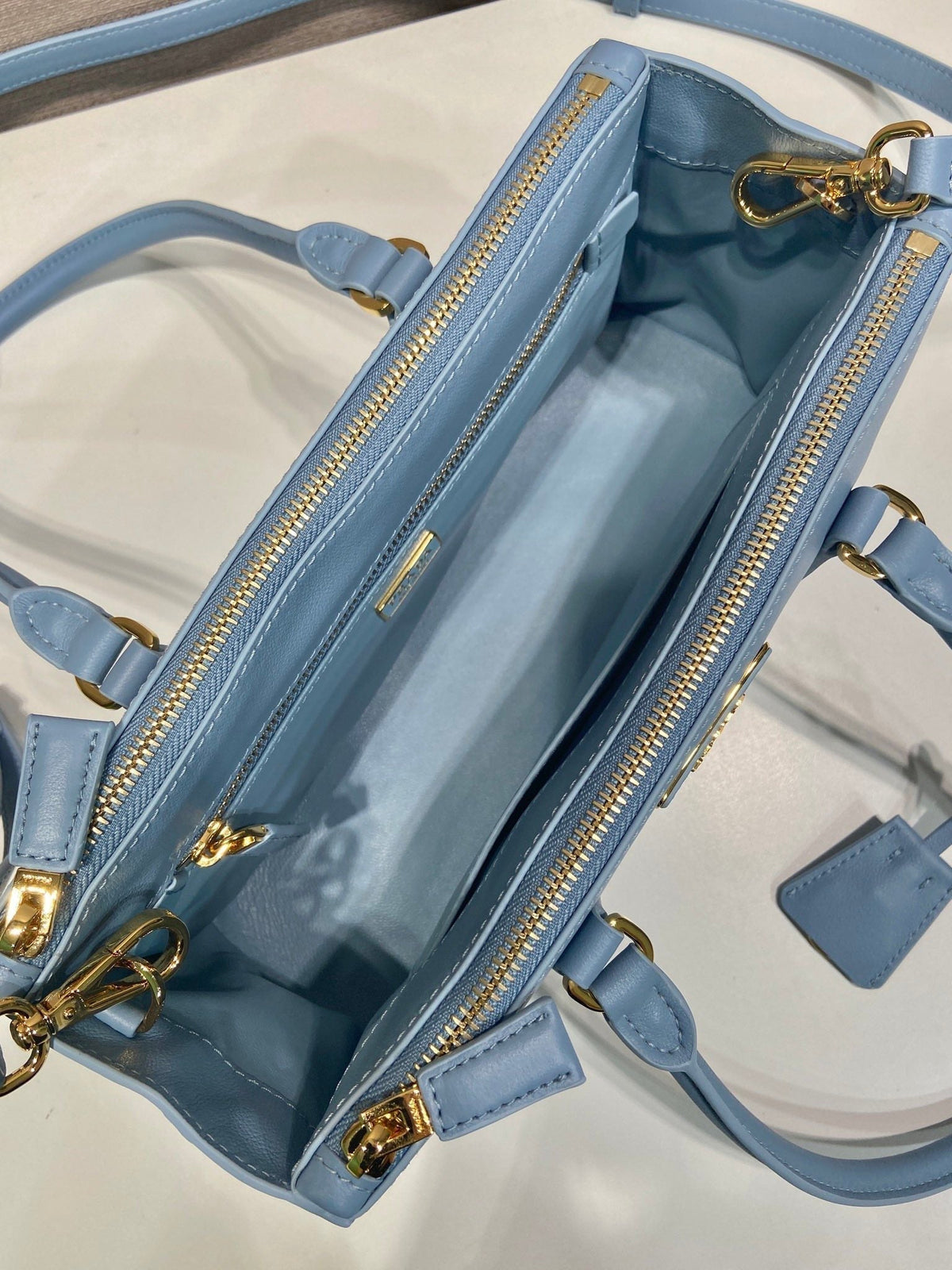 PRA New killer bag blue calfskin 340505