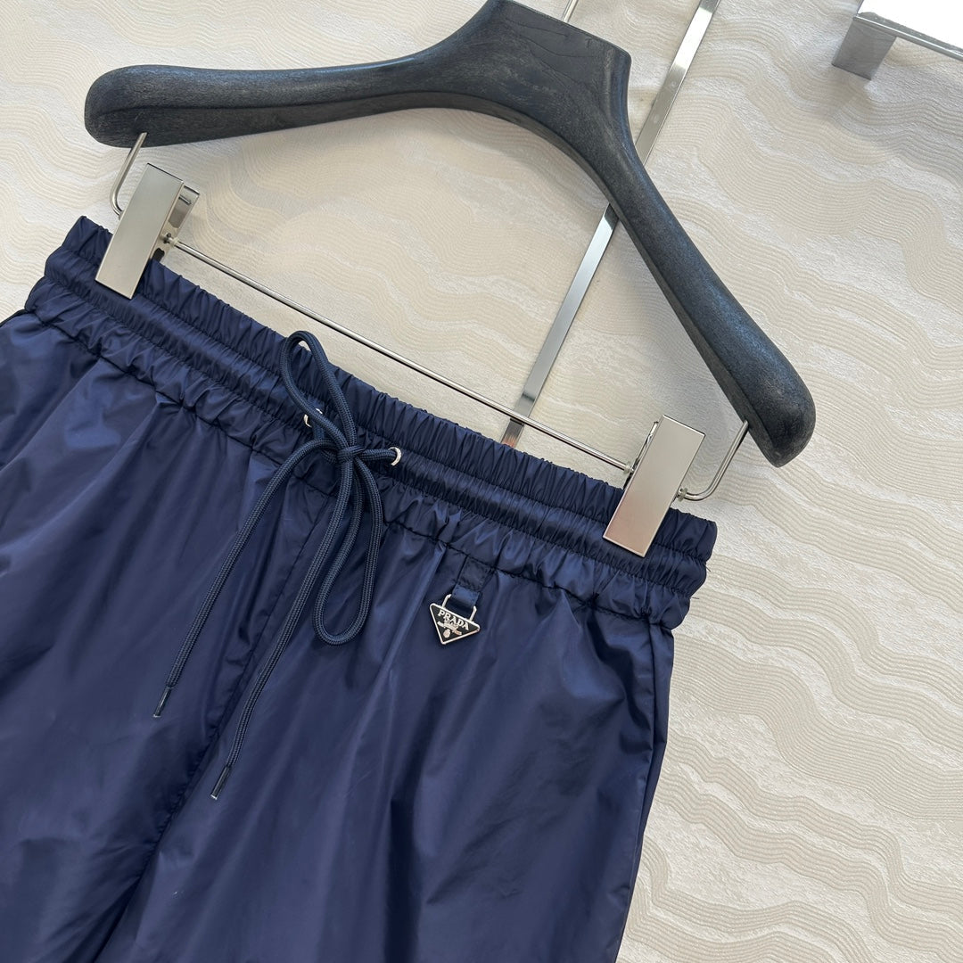 Prada Short Navy Blue Poliamida