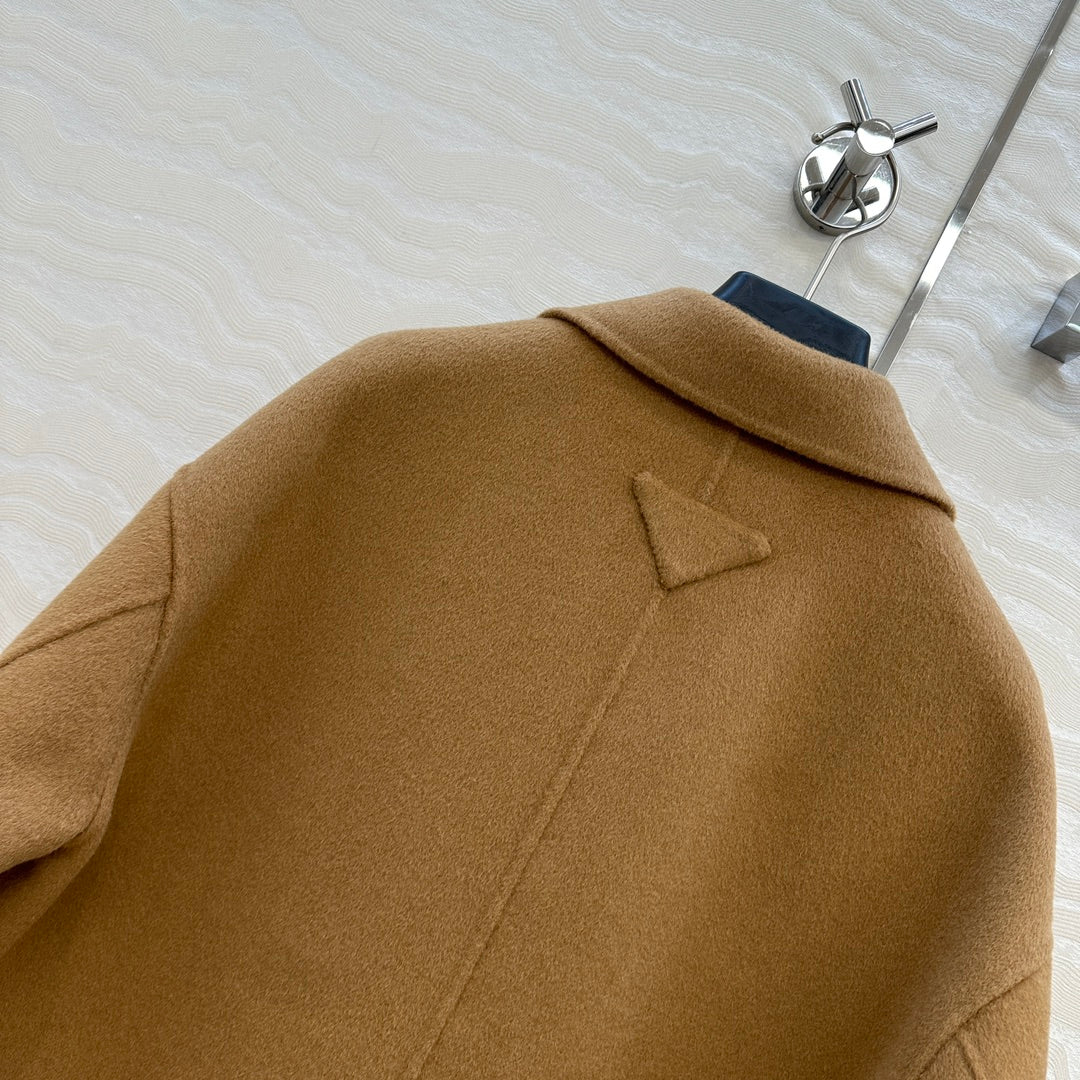 Prada 25 Blazer Camel Wool