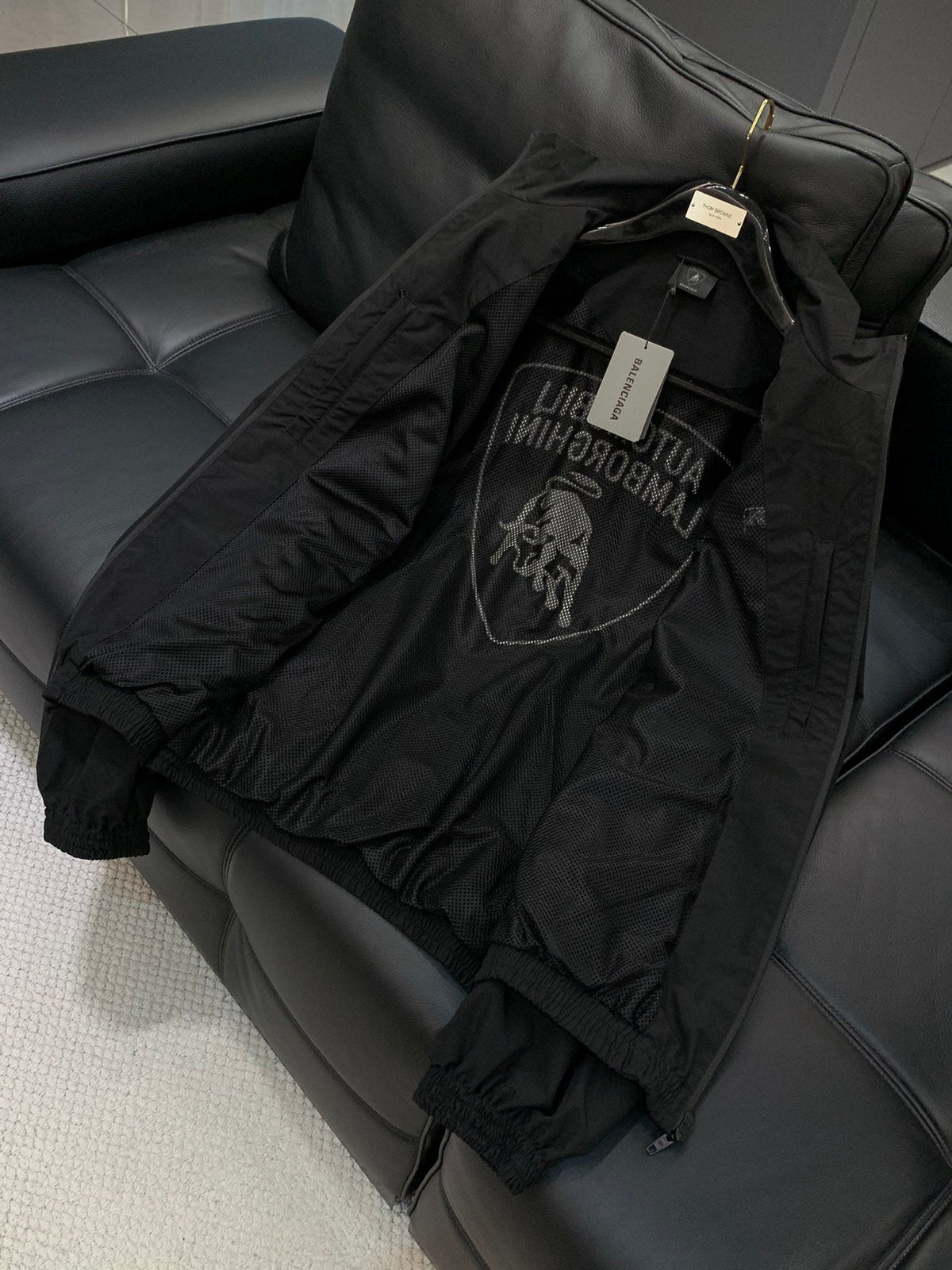 Balenciaga 25 Jacket Black Polyester 0046