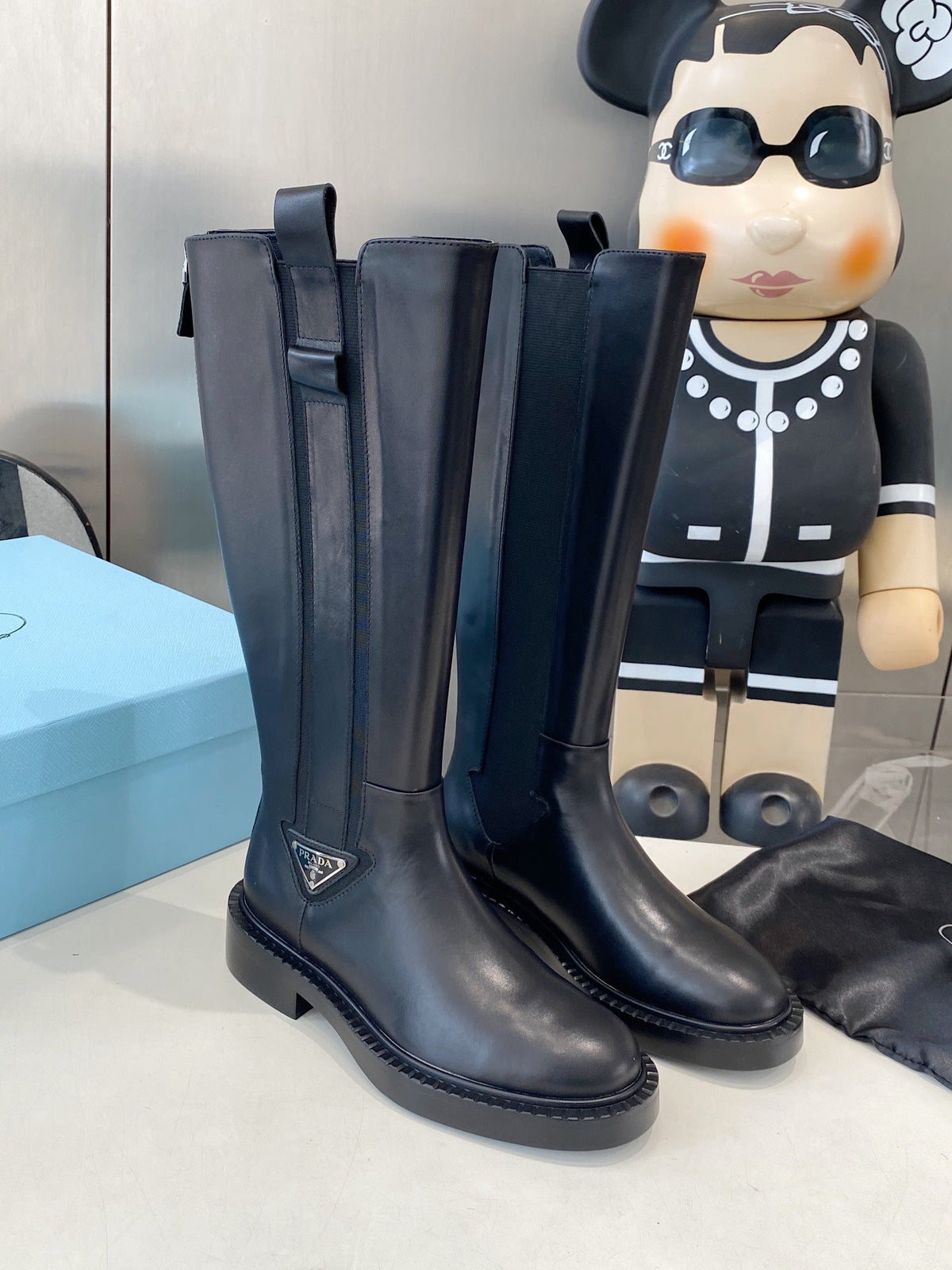 PRA high boots black cowhide 479030
