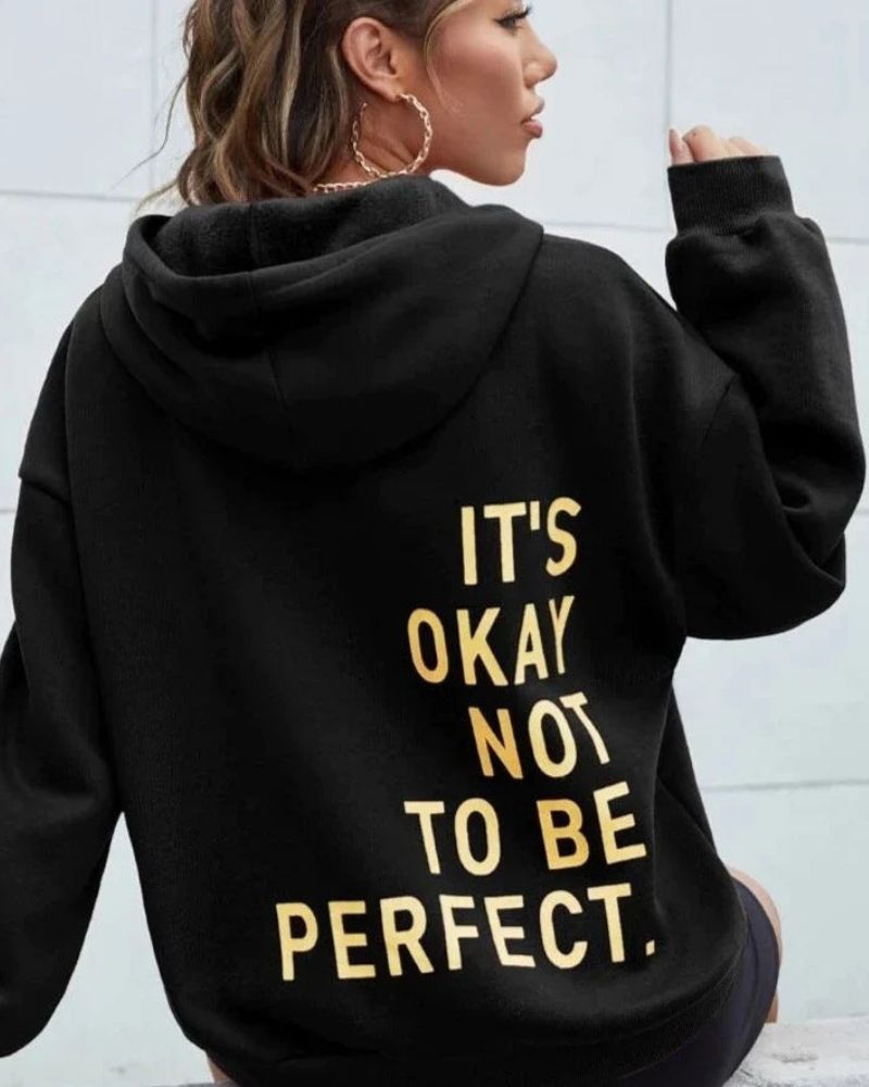 MAVIS - IT'S OK NOT TO BE PERFECT HOODIE #VEV43467R