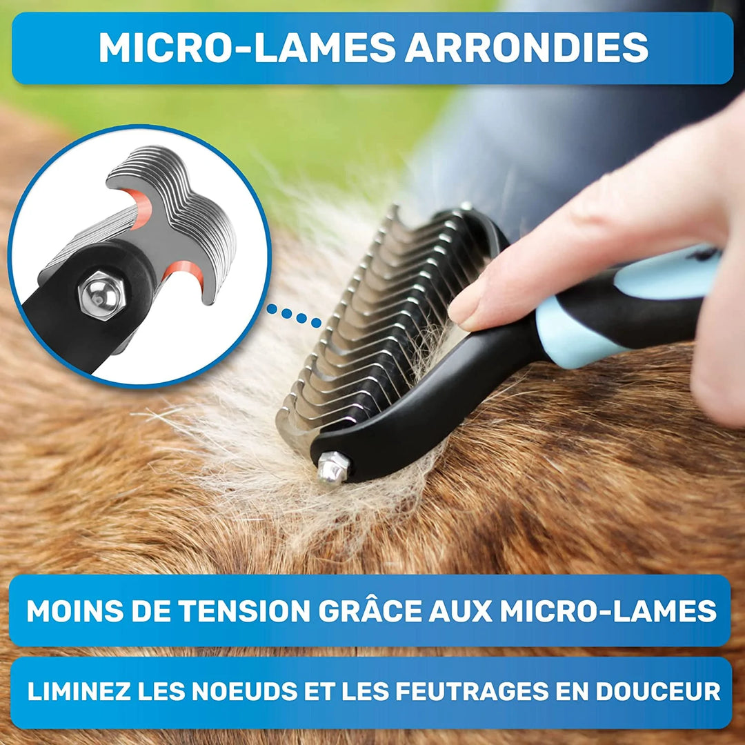 HAIRY - Brosse Anti-Poils pour Chat