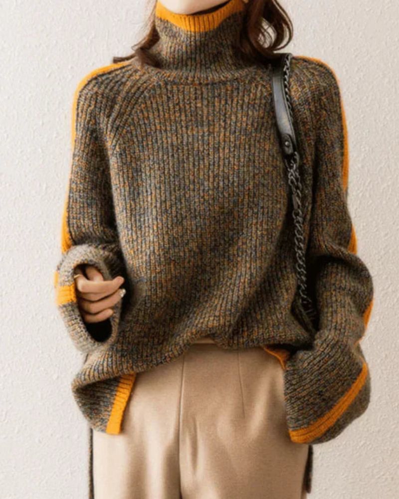 AMEI - STYLISH TURTLENECK SWEATER VEV39115