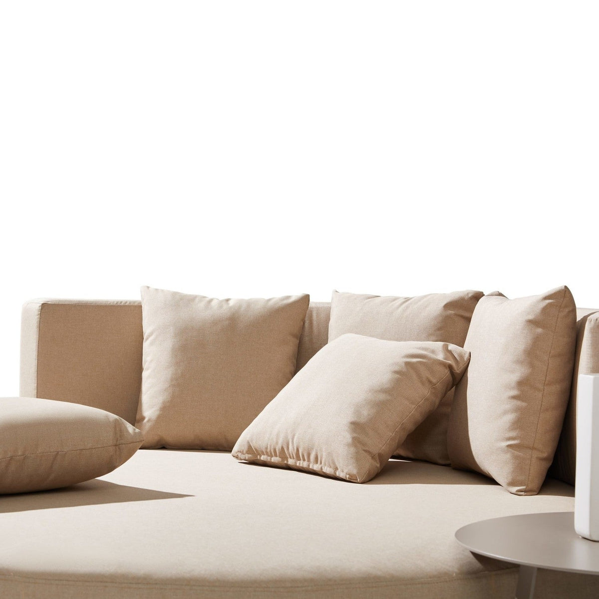 DekoLiving COP30503 Meliazzo Round Outdoor Daybed & Table