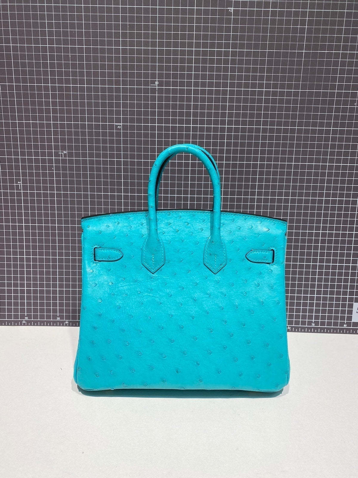 HM BIRKIN 30CM CLOUD BLUE OSTRICH LEATHER GOLD HARDWARE