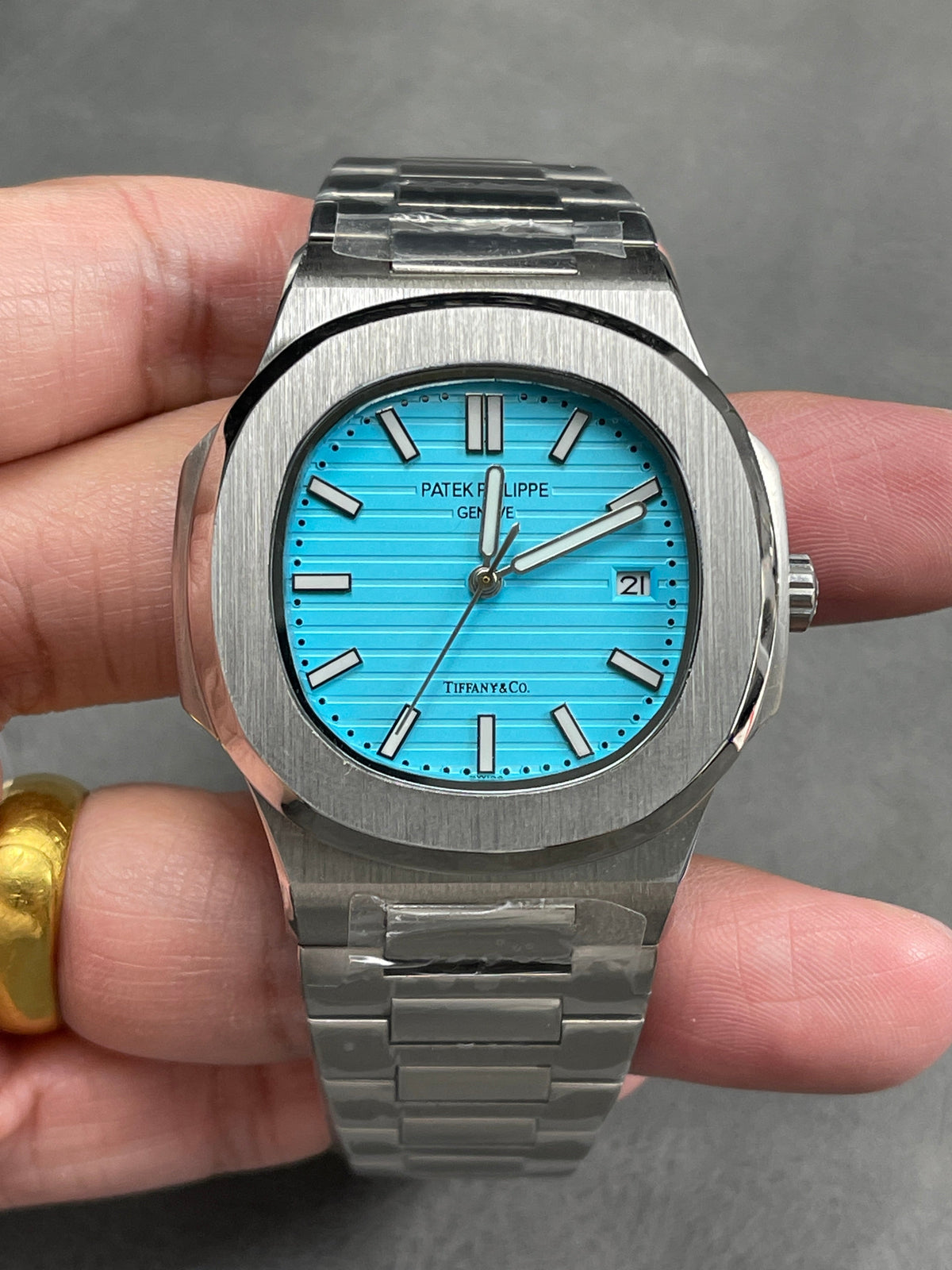 Patek Philippe Nautilus Tiffany & Co Blue Dial