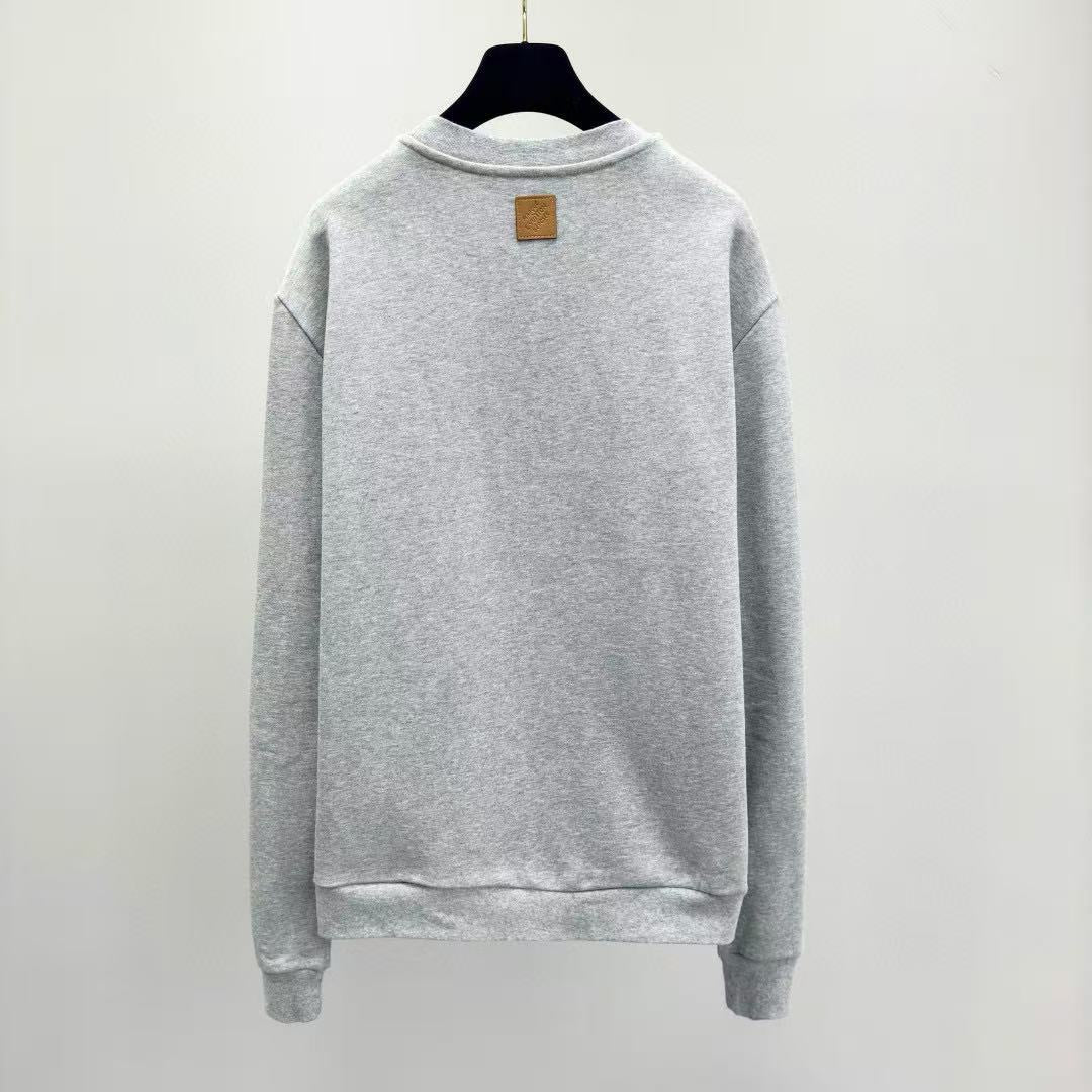 LV 25 Sweater Gray mix Colors Cotton 293396