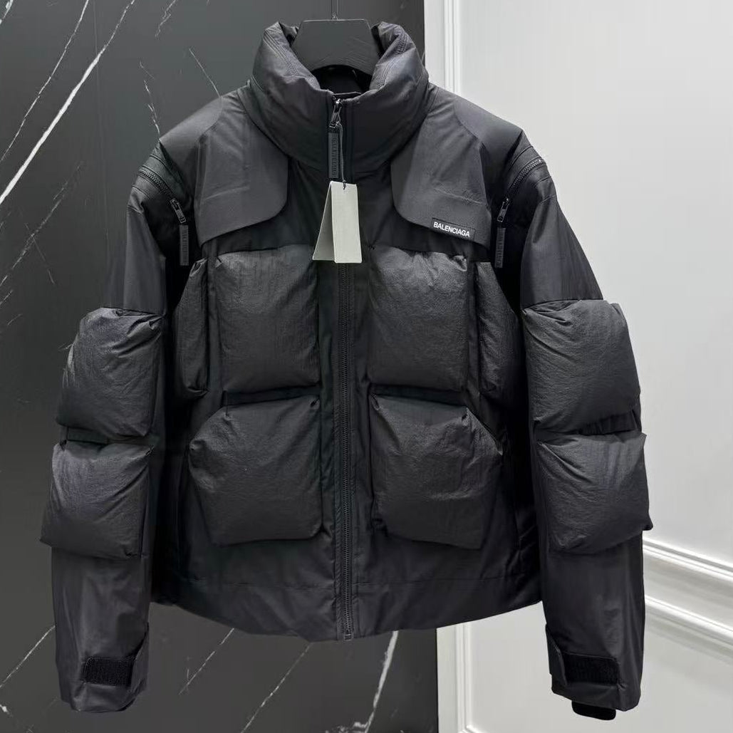Balenciaga Jacket Black Polyester Down
