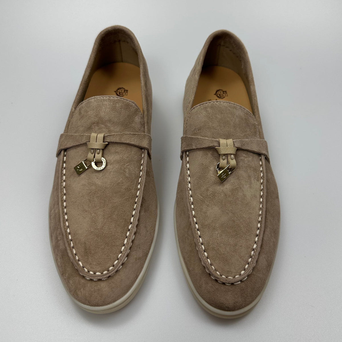 LP Summer Charms Walk Loafers Khaki Brown Suede 994500