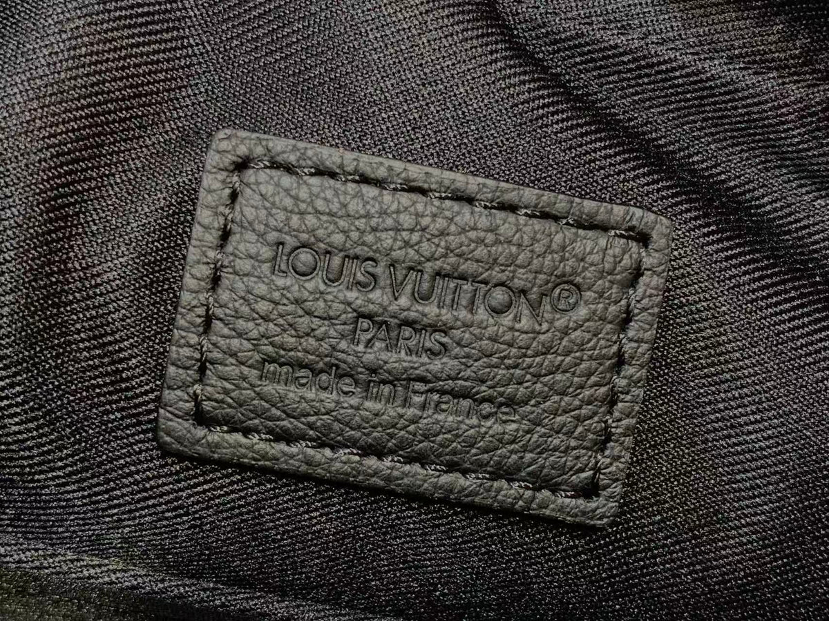 LV 2026 Trio Messenger Black Monogram Shadow Leather