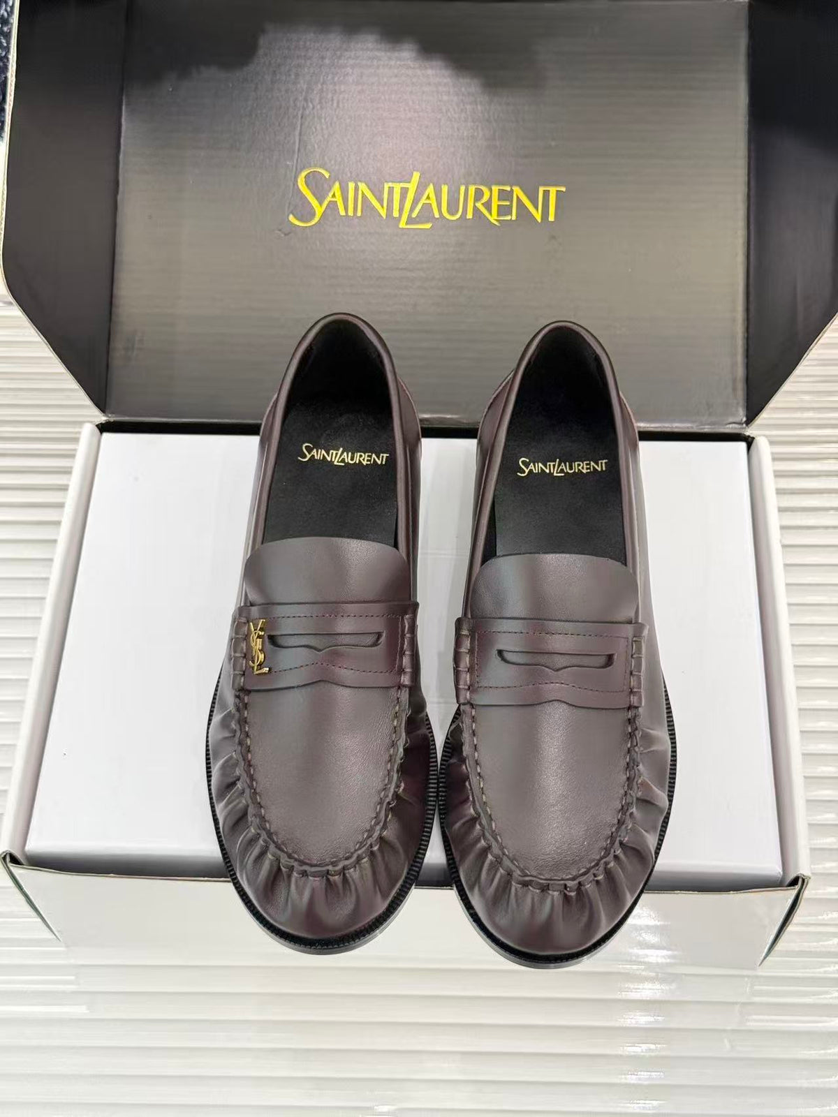 YSL 2026 Loafer Suede Leather