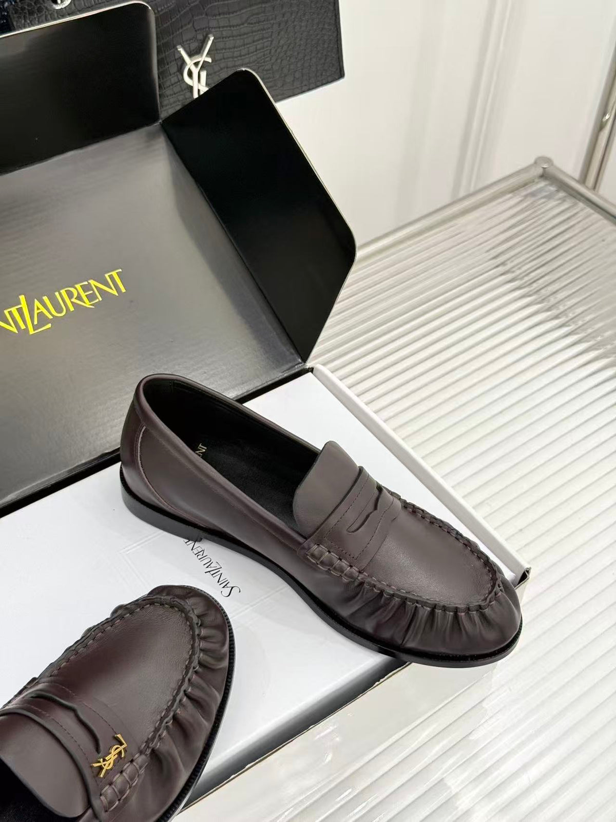 YSL 2026 Loafer Suede Leather
