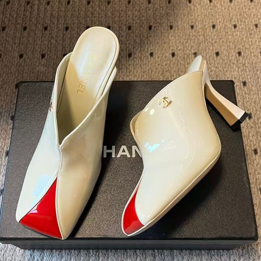 Chanel 2026 Mules 90mm Calfskin