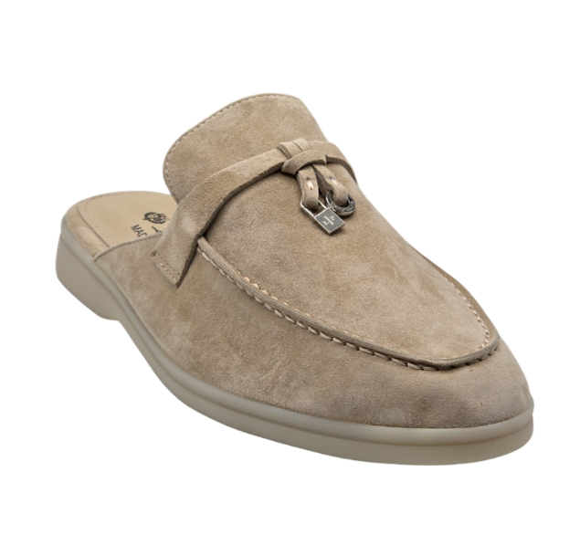LP CHARMS WALK BABOUCHE LOAFERS BEIGE SUEDE