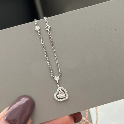 JOY HEART DIAMOND NECKLACE