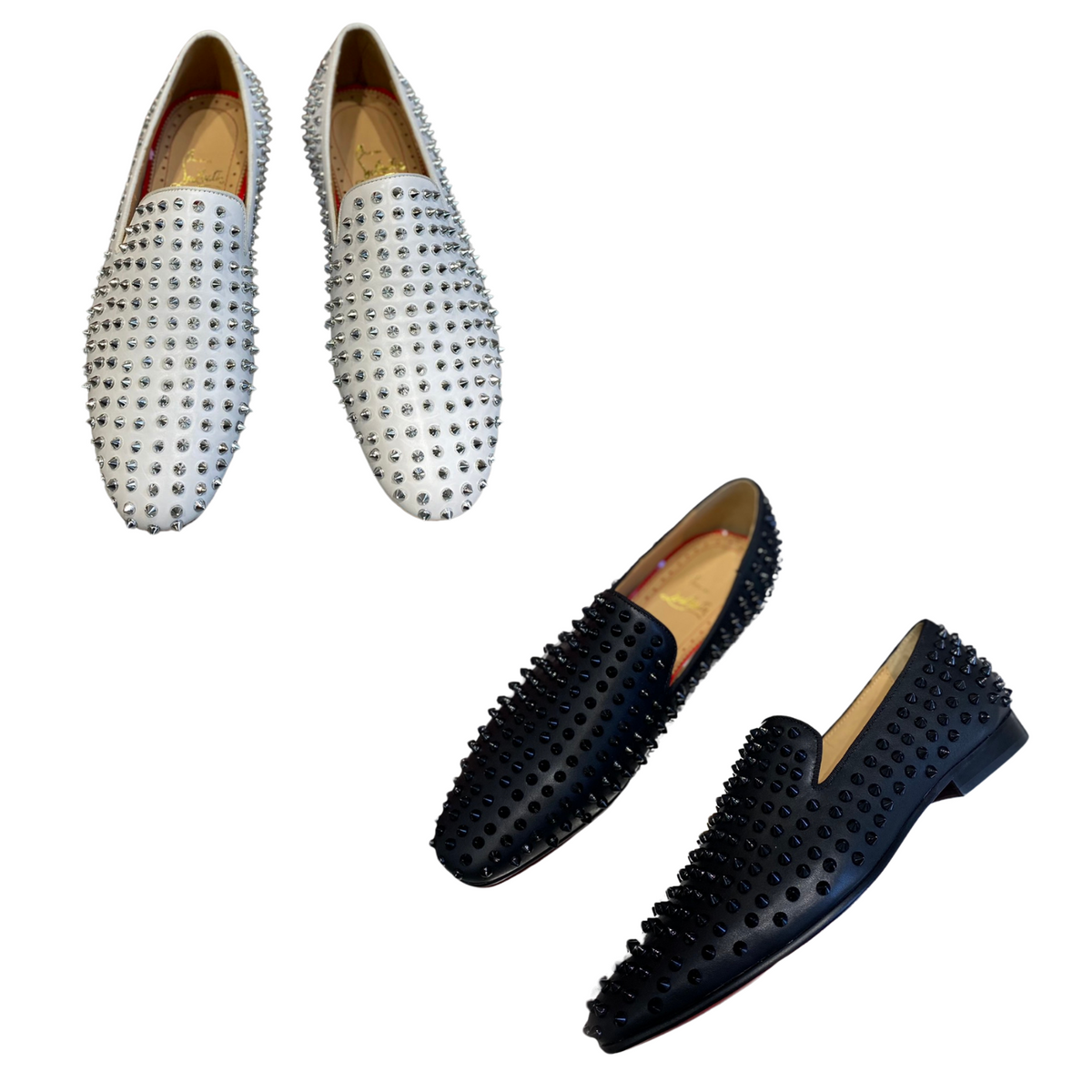 CL Dandelion Spikes Loafers Cowhide and Spikes 242406