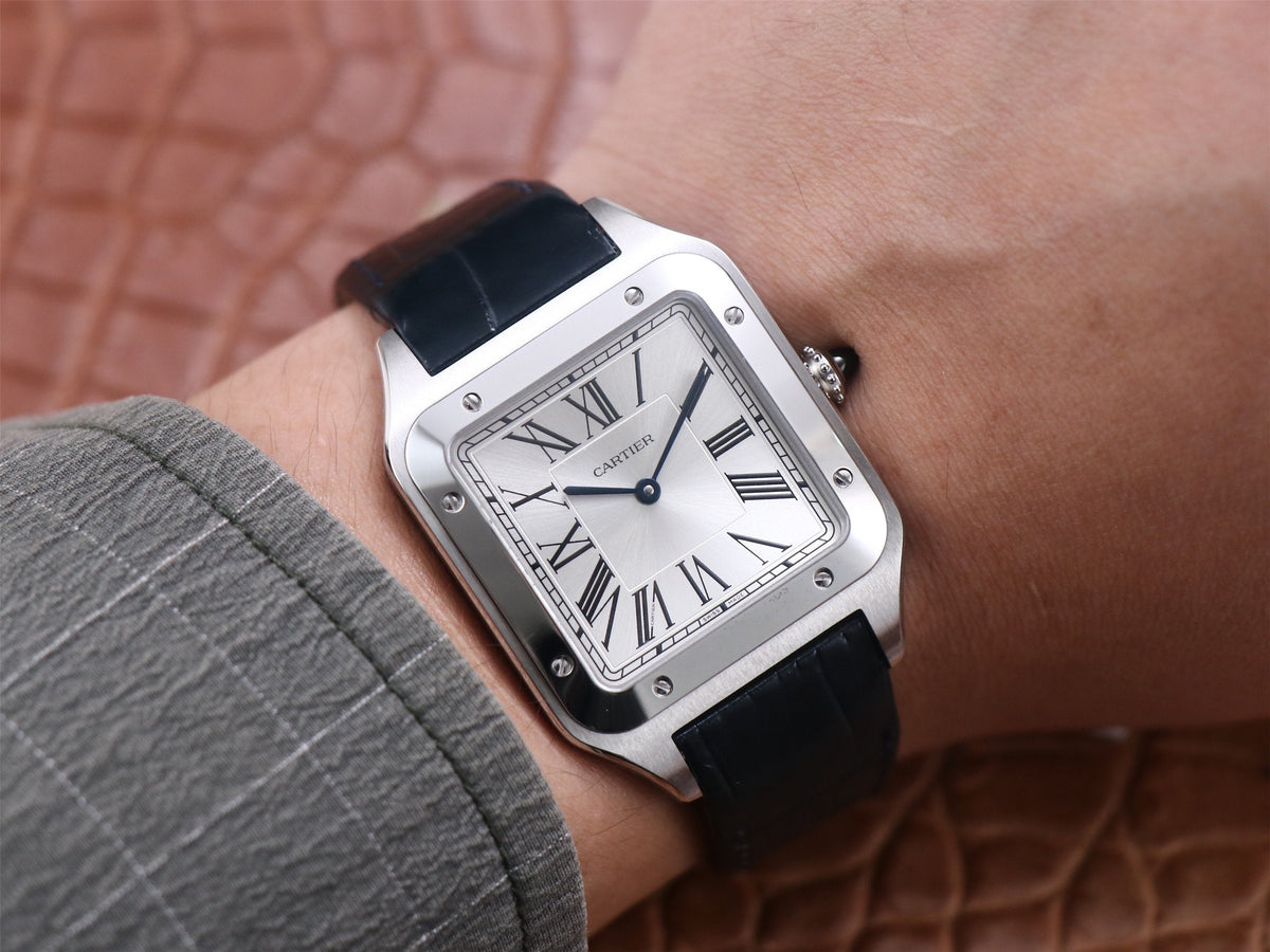 SANTOS-DUMONT XL 46 WHITE DIAL