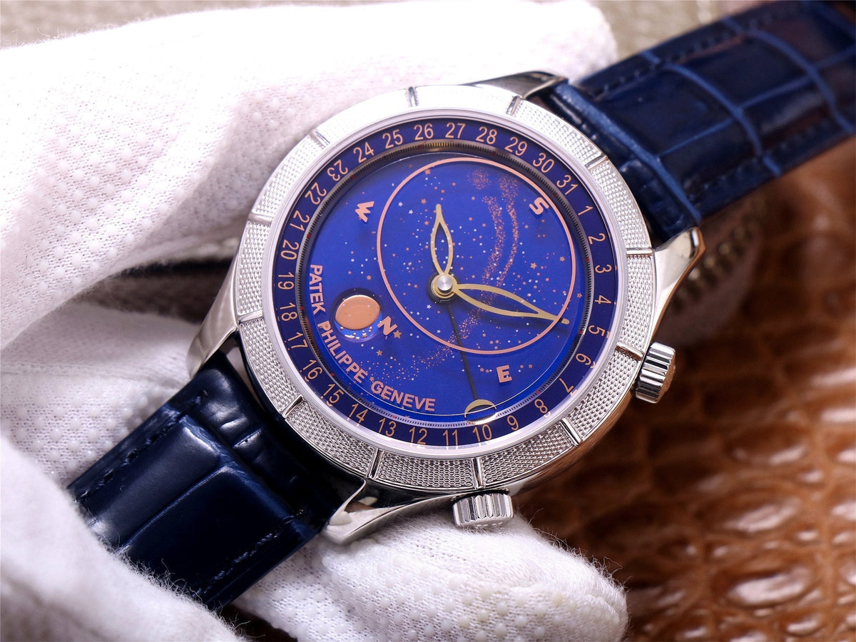 PATEK CELESTIAL GRAND COMPLICATIONS STEEL BLUE DIAL