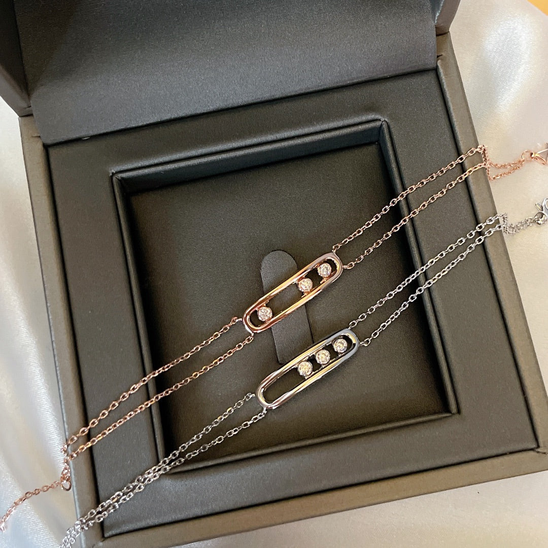 MOVE CLASSIQUE 3 DIAMONDS BRACELET