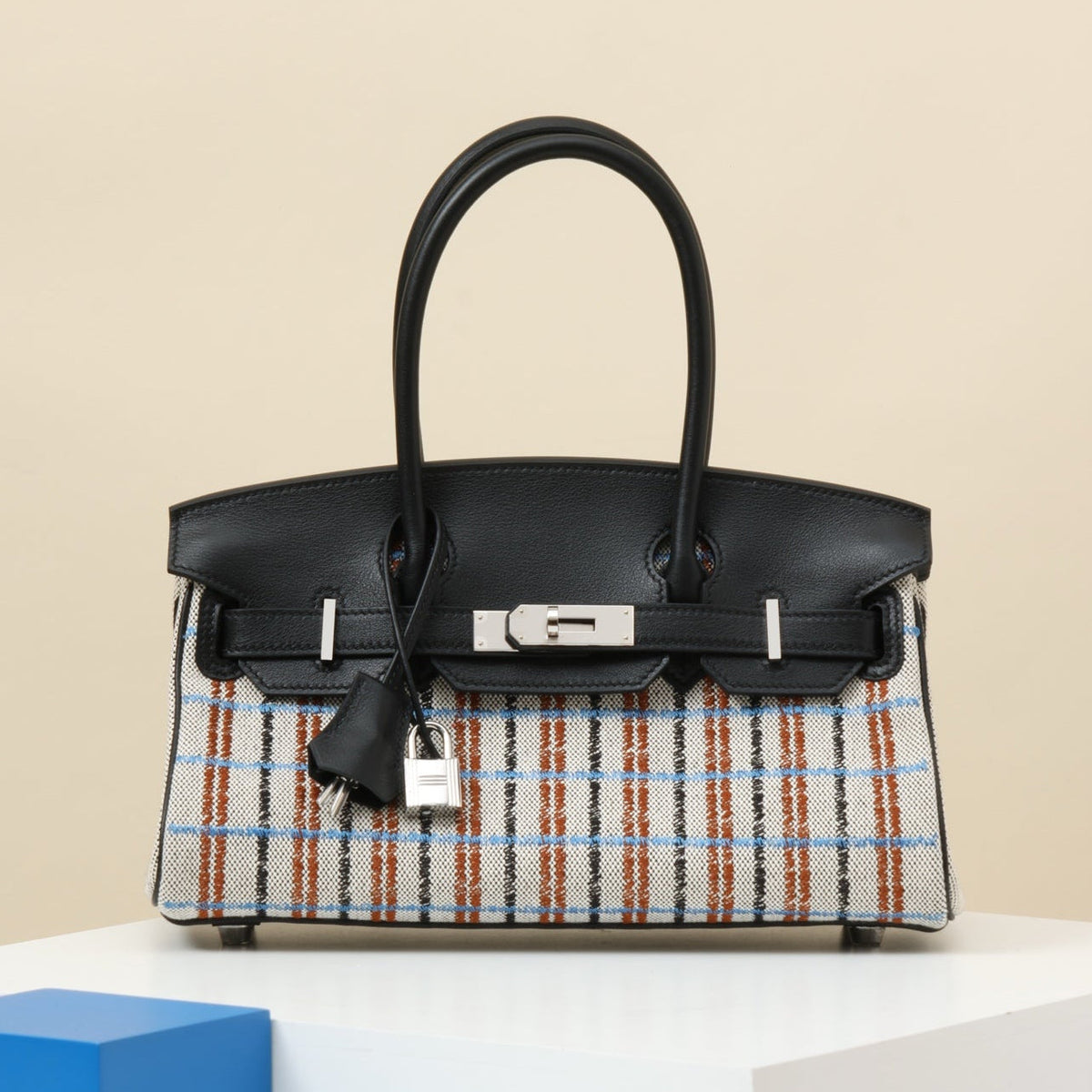 High-end Hermes 2026 Birkin Bag 29cm Swift Leather And Canvas