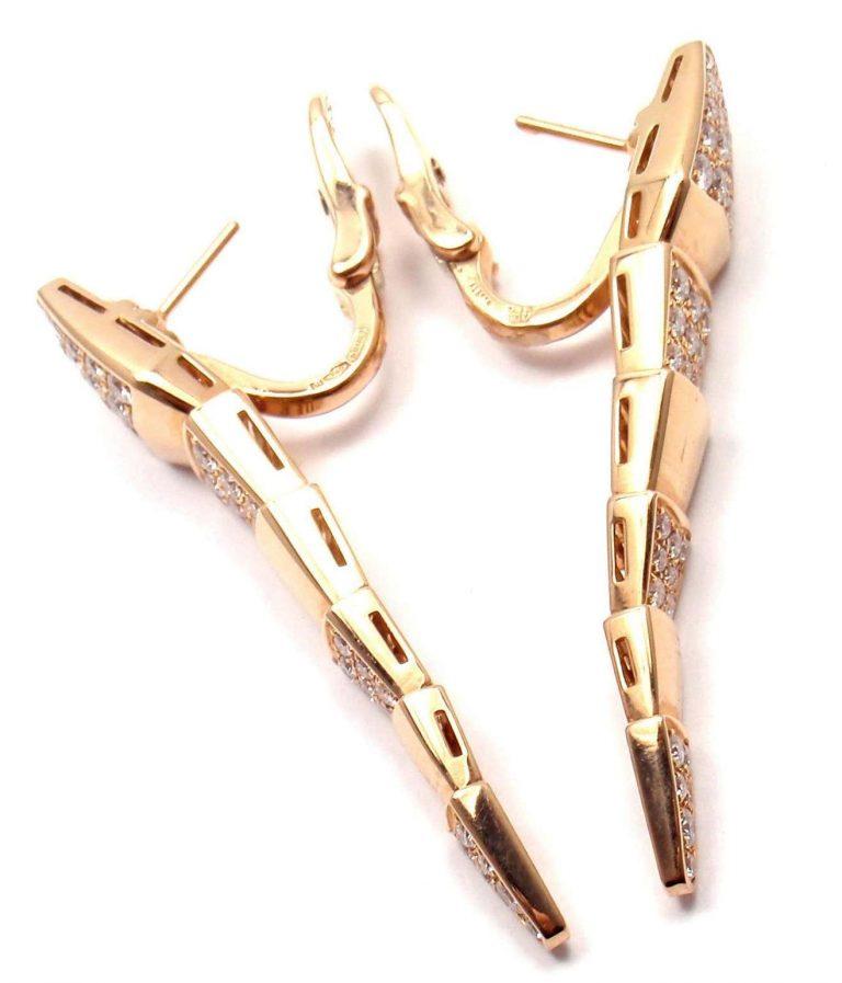 SERPENTI DIAMOND EARRINGS