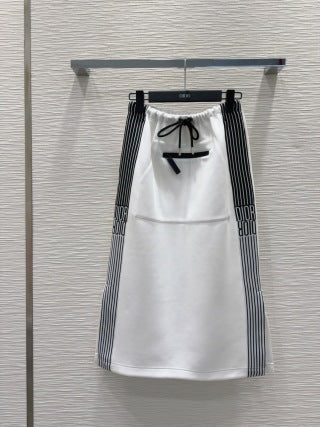 CD 25 Side Stripe LOGO Suit White Cotton