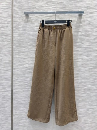 Fendi 2025 Trouser Khaki Polyester