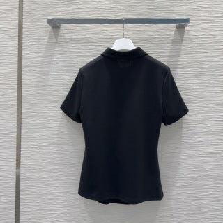 Loewe 2025 Draped Polo Shirt Cotton