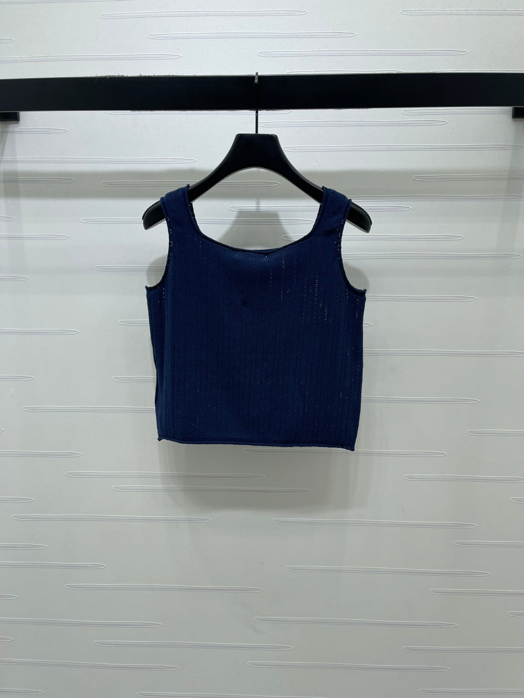 Miumiu 2026 Vest White Blue Red Wool