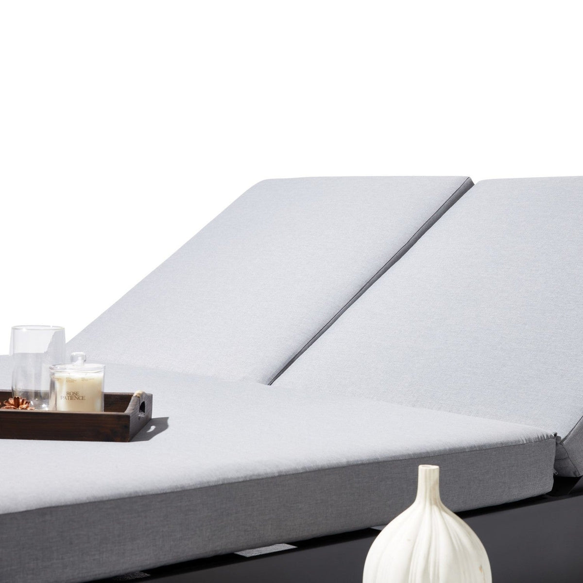 DekoLiving COP30501 Avola Outdoor Square Patio Daybed