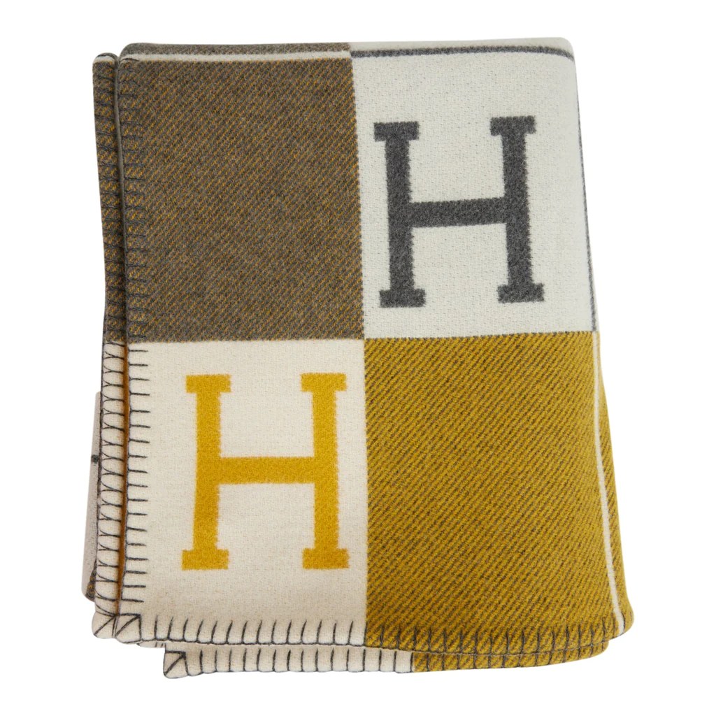 HM Avalon Throw Blanket Gris Soleil Wool Cashmere