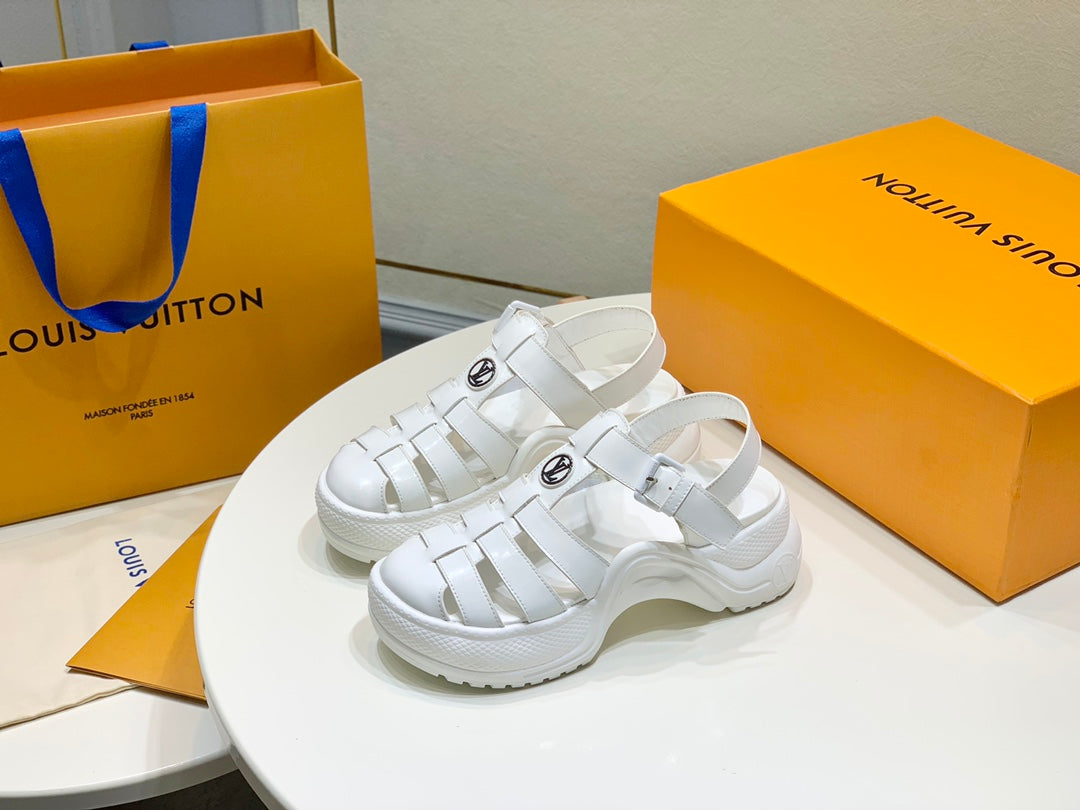 Louis Vuitton 2026 Roman Retro Style Sports Sandals 787760