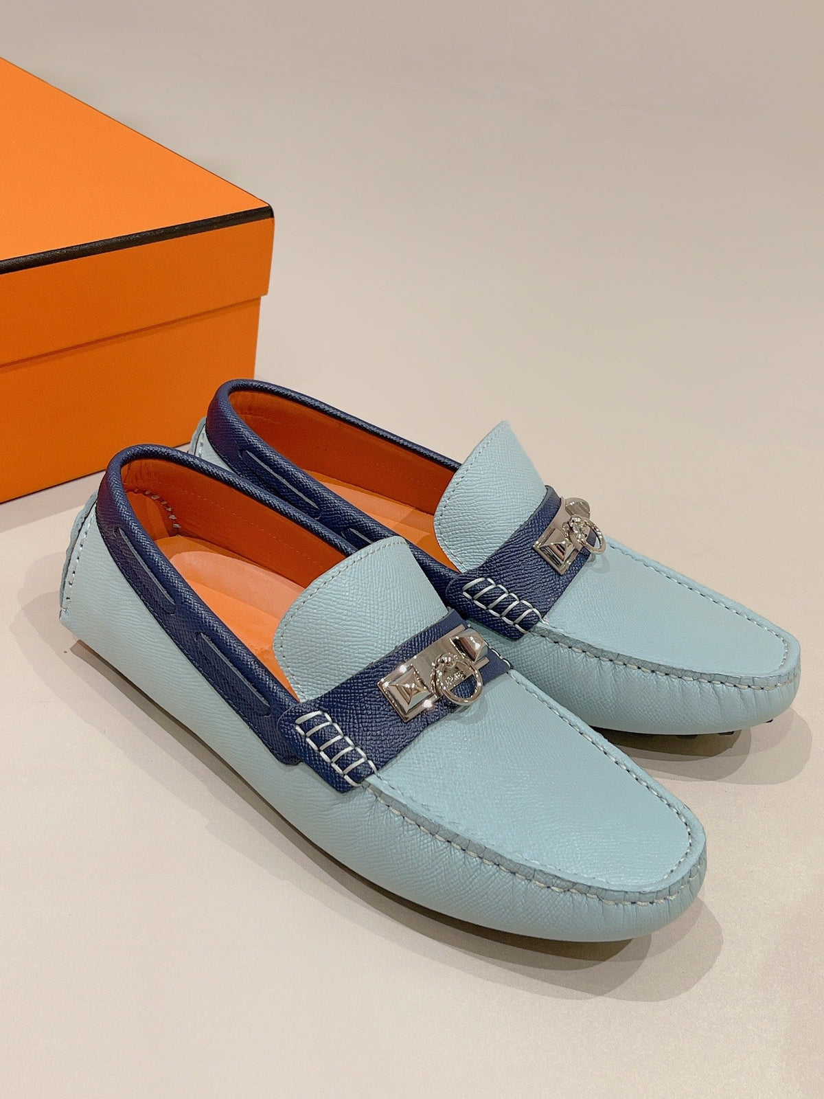 HM Men's Loafer Cowhide 557560